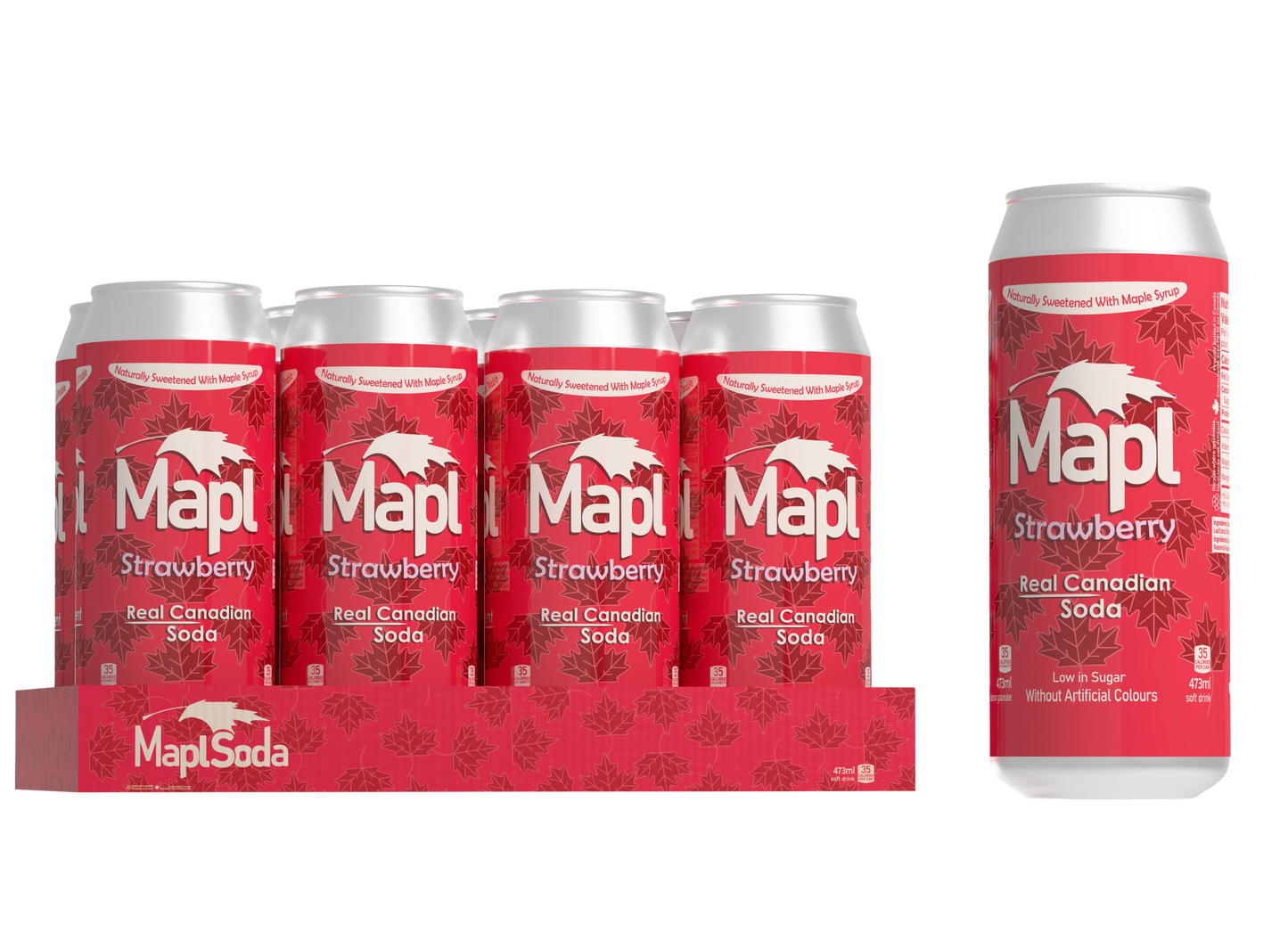 Mapl Strawberry - Mapl Soda