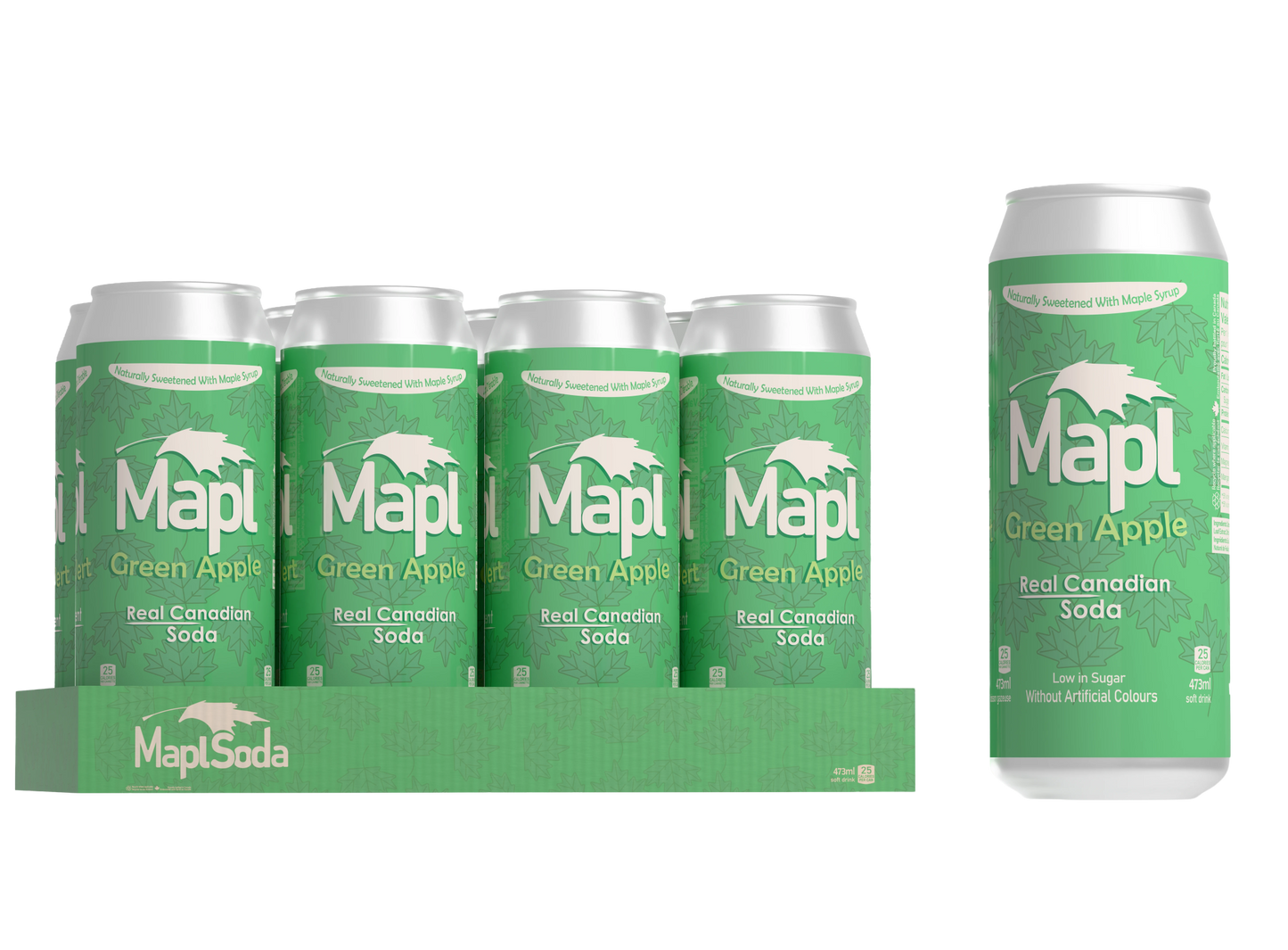 Mapl Green Apple - Mapl Soda