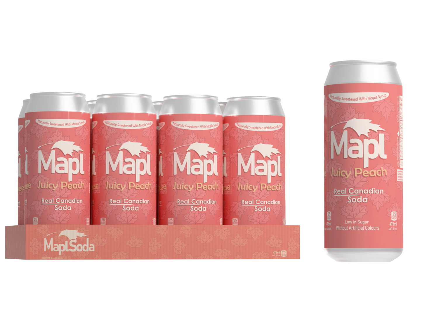 Mapl Juicy Peach - Mapl Soda